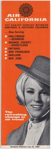 Image: timetable: Air California