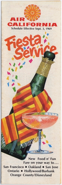 Image: timetable: Air California