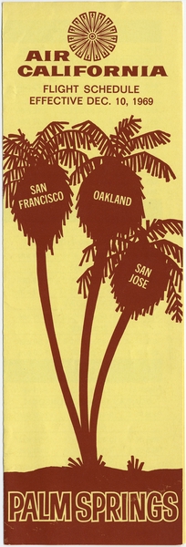 Image: timetable: Air California