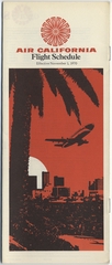 Image: timetable: Air California
