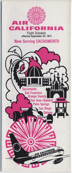 Image: timetable: Air California