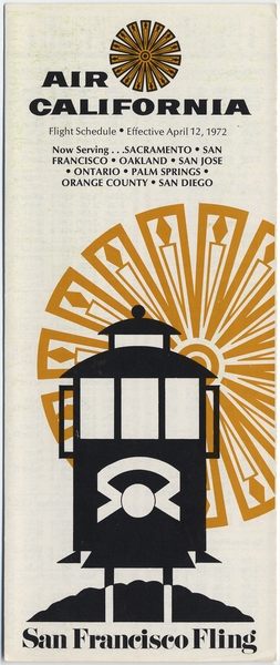 Image: timetable: Air California