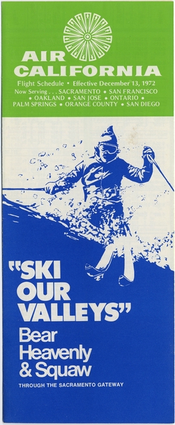 Image: timetable: Air California