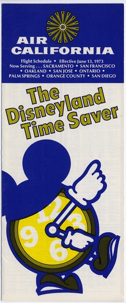 Image: timetable: Air California