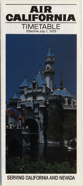 Image: timetable: Air California