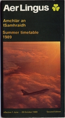 Image: timetable: Aer Lingus, Summer