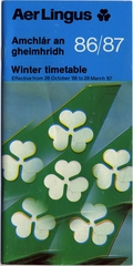 Image: timetable: Aer Lingus, Winter edition