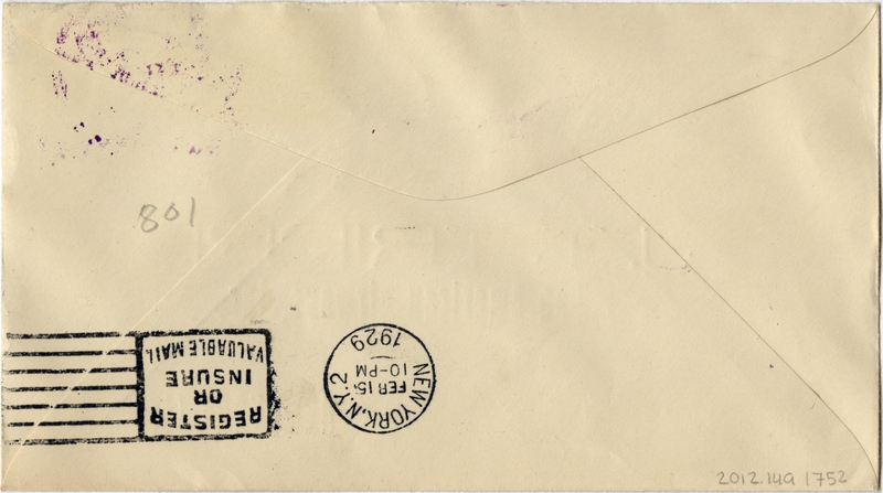 Image: airmail flight cover: Pan American Airways