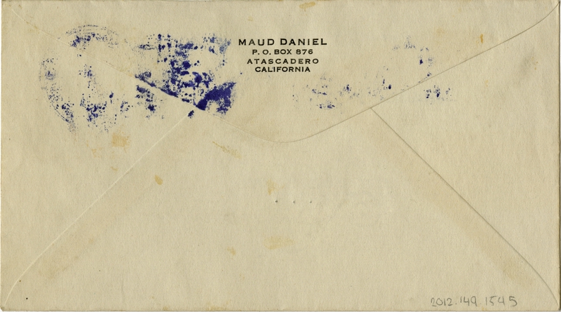 Image: airmail flight cover: Charles Lindbergh flight