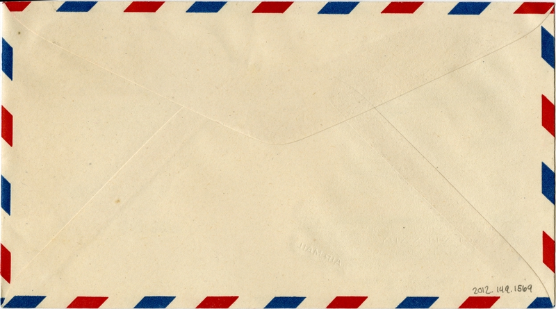 Image: airmail flight cover: United States Postal Service, Centennial