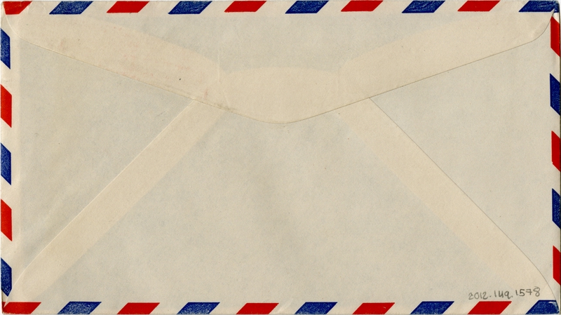 Image: airmail flight cover: Dayton Philatelic Society