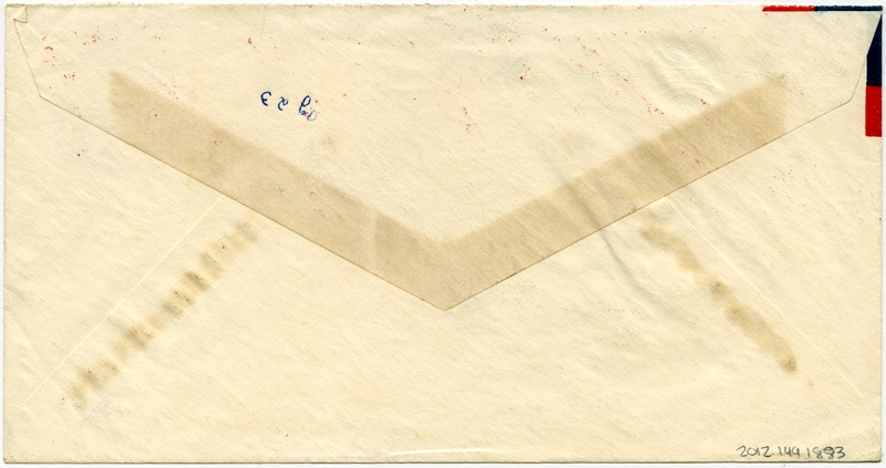 Image: airmail flight cover: Pan American World Airways