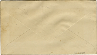 Image: airmail flight cover: First airmail flight, AM-20, Newark Metropolitan Airport, New Jersey