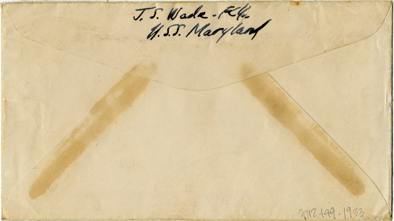 Image: airmail flight cover: Pan American Airways, Clipper air mail