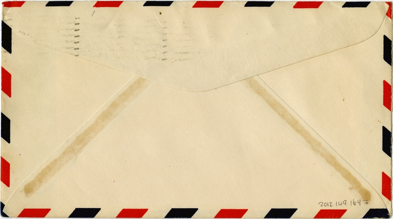 Image: airmail flight cover: FAM-18, first airmail flight, Transatlantic Air Mail Service