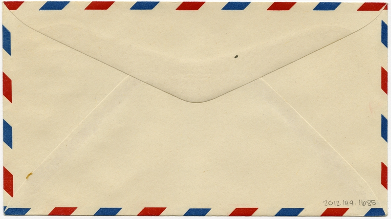 Image: airmail flight cover: American Air Mail Society