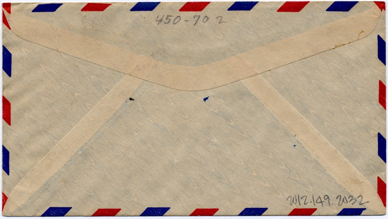 Image: airmail flight cover: PCA (Pennsylvania Central Airines), Inaugural service, New York