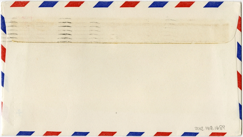 Image: airmail flight cover: United States Air Mail Service, 50th Anniversary