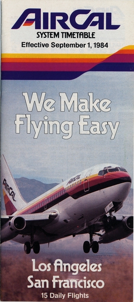 Image: timetable: AirCal