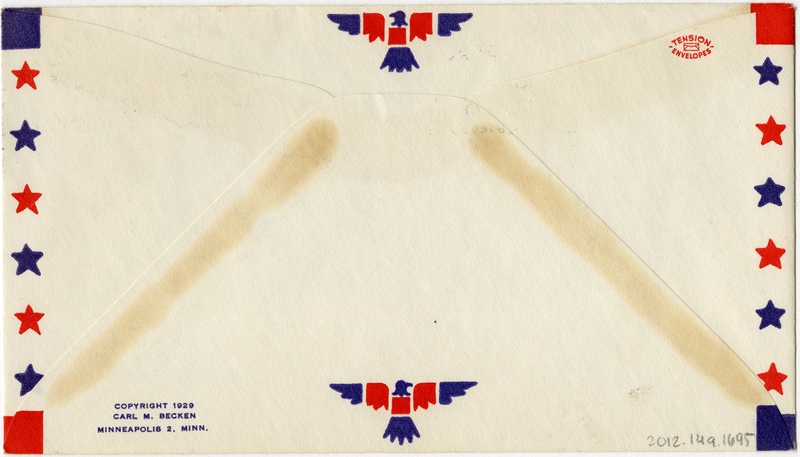 Image: airmail flight cover: McDonnell Douglas DC-10