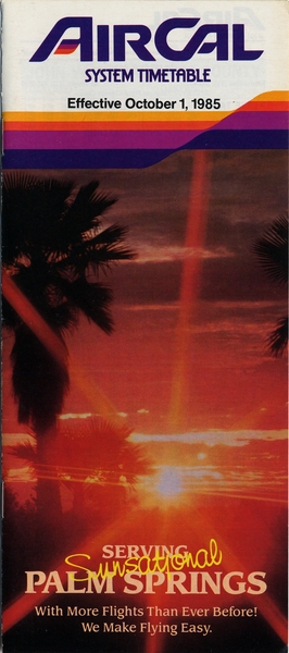 Image: timetable: AirCal