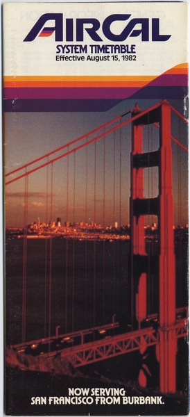 Image: timetable: AirCal