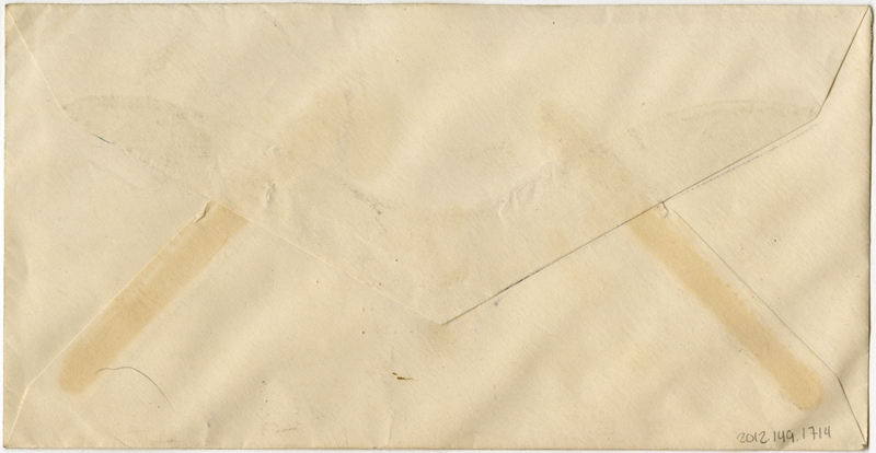 Image: airmail flight cover: United States Air Mail