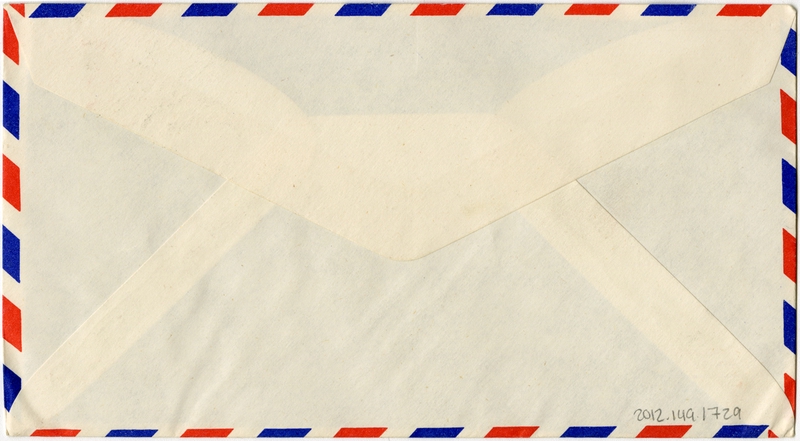 Image: airmail flight cover: United States Air Mail