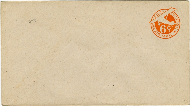 Image: airmail envelope: United States Air Mail