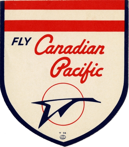 Luggage label: Canadian Pacific