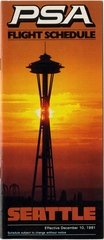 Image: timetable: Pacific Southwest Airlines (PSA), Seattle