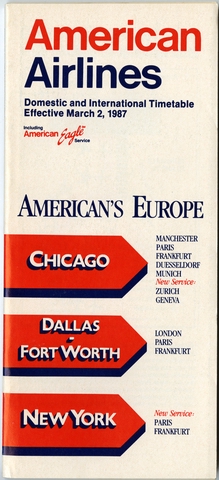Timetable: American Airlines