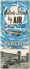 Image: timetable: Avalon Air Transport