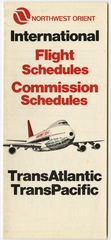 Image: timetable: Northwest Orient Airlines, international