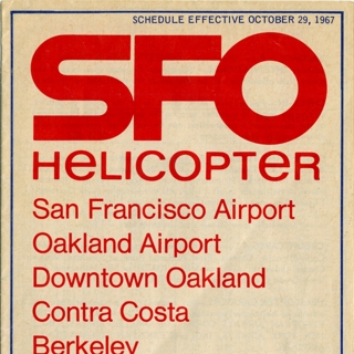 Image #1: timetable: SFO Helicopter Airlines