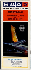 Image: timetable: South African Airways (SAL)