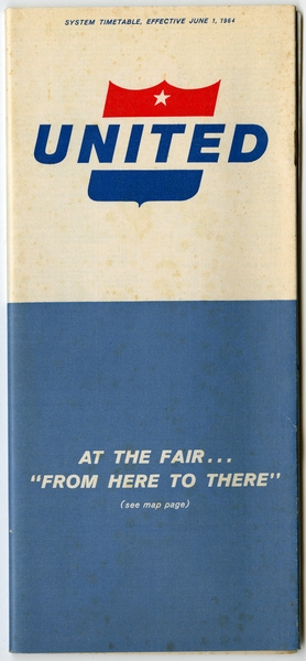 Image: timetable: United Air Lines