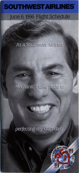 Image: timetable: Southwest Airlines