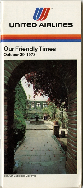 Image: timetable: United Airlines