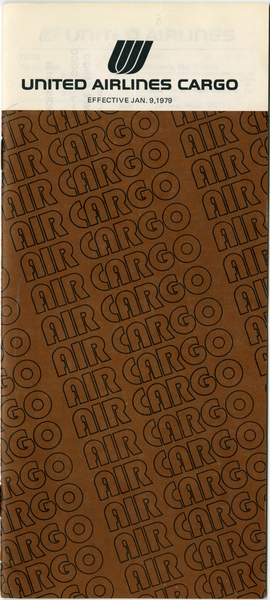 Image: timetable: United Airlines, cargo schedule