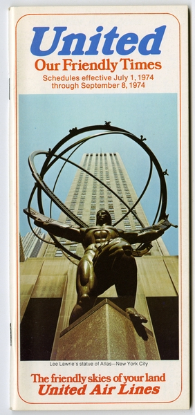 Image: timetable: United Airlines