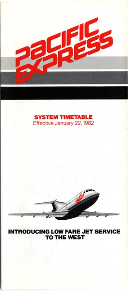 Image: timetable: Pacific Express