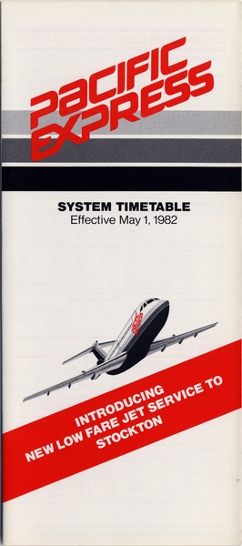 Image: timetable: Pacific Express