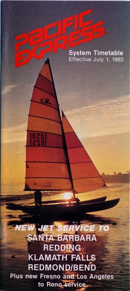 Image: timetable: Pacific Express