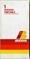 Image: timetable: Iberia