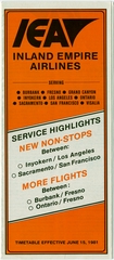 Image: timetable: Inland Empire Airlines (IEA)