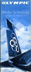 Image: timetable: Olympic Airways, winter schedules