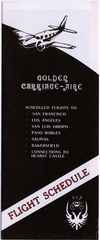 Image: timetable: Golden Carriage-Aire