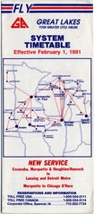 Image: timetable: Great Lakes Airlines