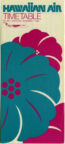 Image: timetable: Hawaiian Air